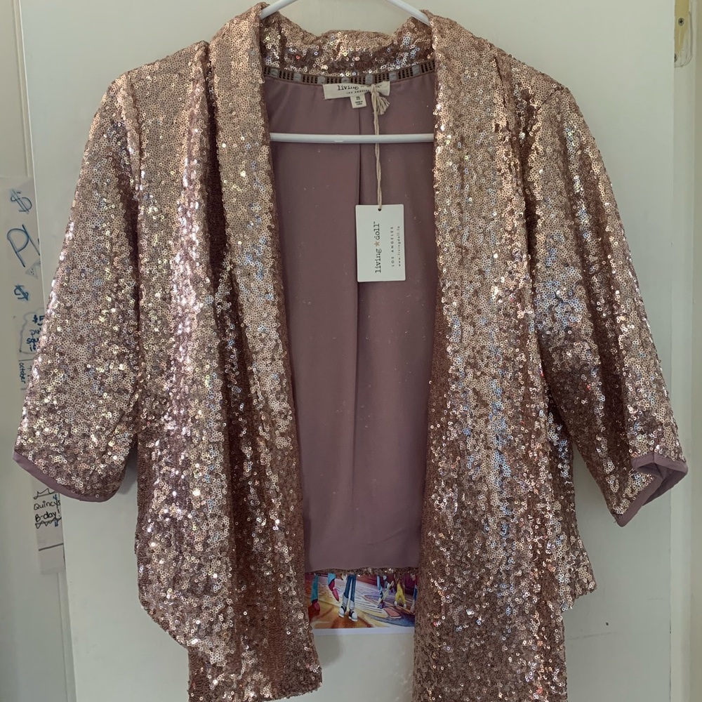 Jacket and shorts set brand new